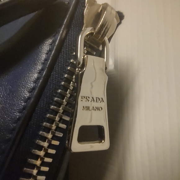 PRADA BLUETTE Soft Calf Leather Bag - Picture 12 of 16